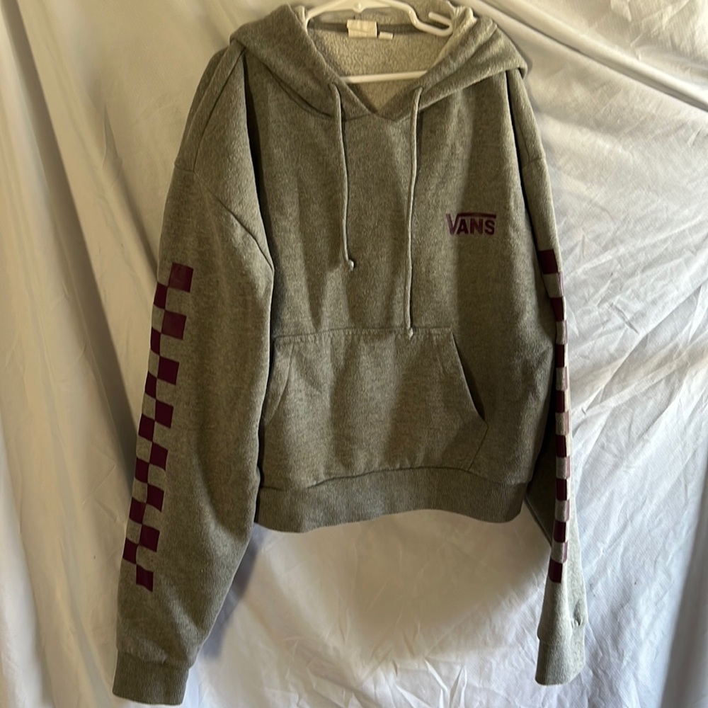 Vans cropped sweatshirt size S